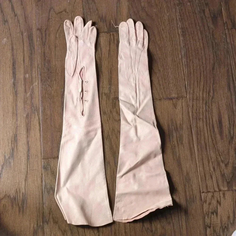1920's Leather Formal Gloves